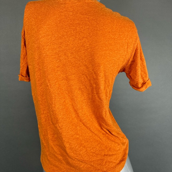 ❌SOLD❌ Frank And Oak Orange Tee Size XS - Picture 2 of 3